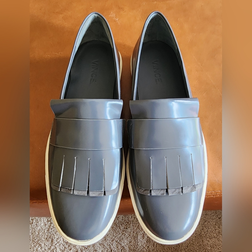 Vince. Coventry Kiltie Fringe Slip-on Sneakers Size 7